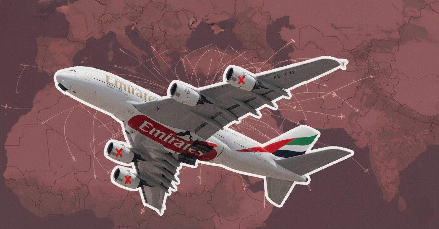 Aerolinea suspenden vuelos debido al ataque a Irán