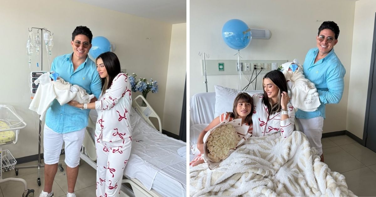 Don Day y Elizabeth Cader confirmaron la llegada de su bebé este 26 de febrero.