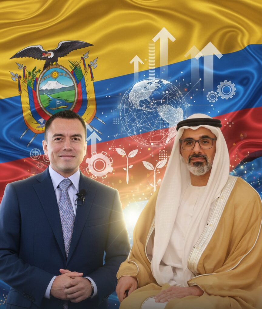 ¿Quién es Khaled bin Mohamed bin Zayed Al Nahyan, el príncipe de Abu Dabi que visitará al Ecuador?