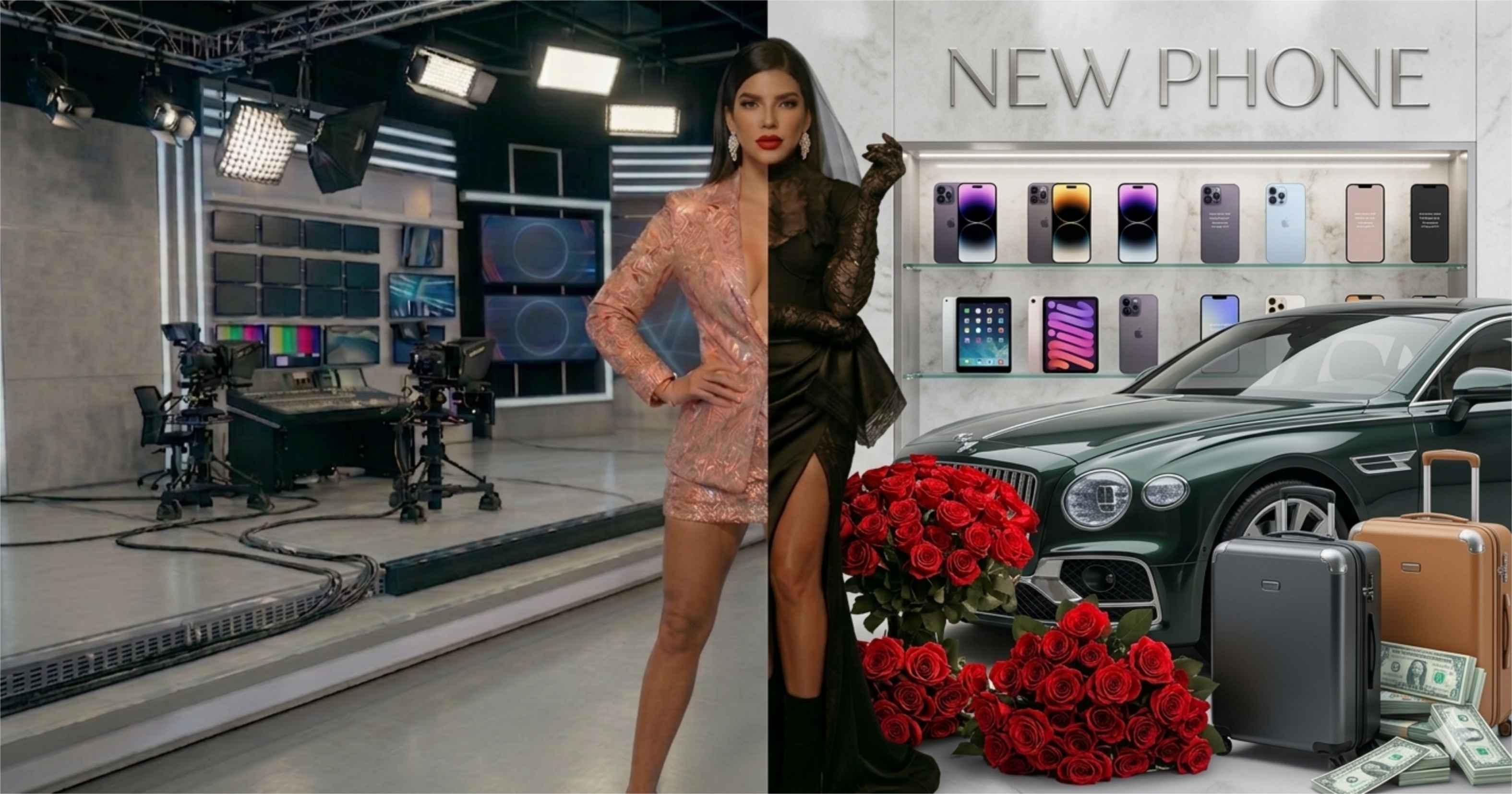 Conny Garcés: El brillo de las cámaras frente al oscuro eco de «La Viuda»