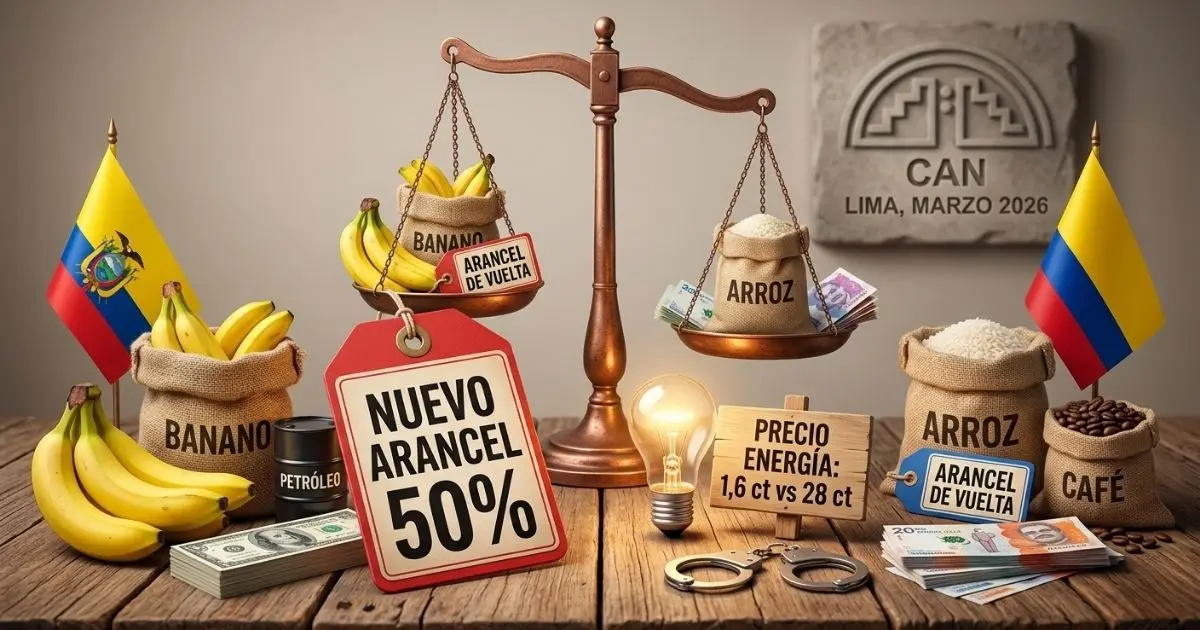 Ecuador y Colombia se citan hoy en Lima: 3 puntos clave para frenar su guerra comercial
