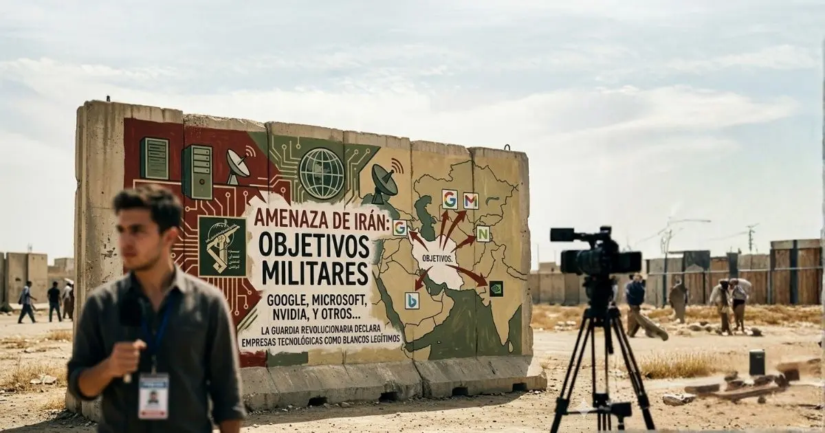 Irán amenaza con atacar a Google, Microsoft y Nvidia tras declararlos objetivos militares