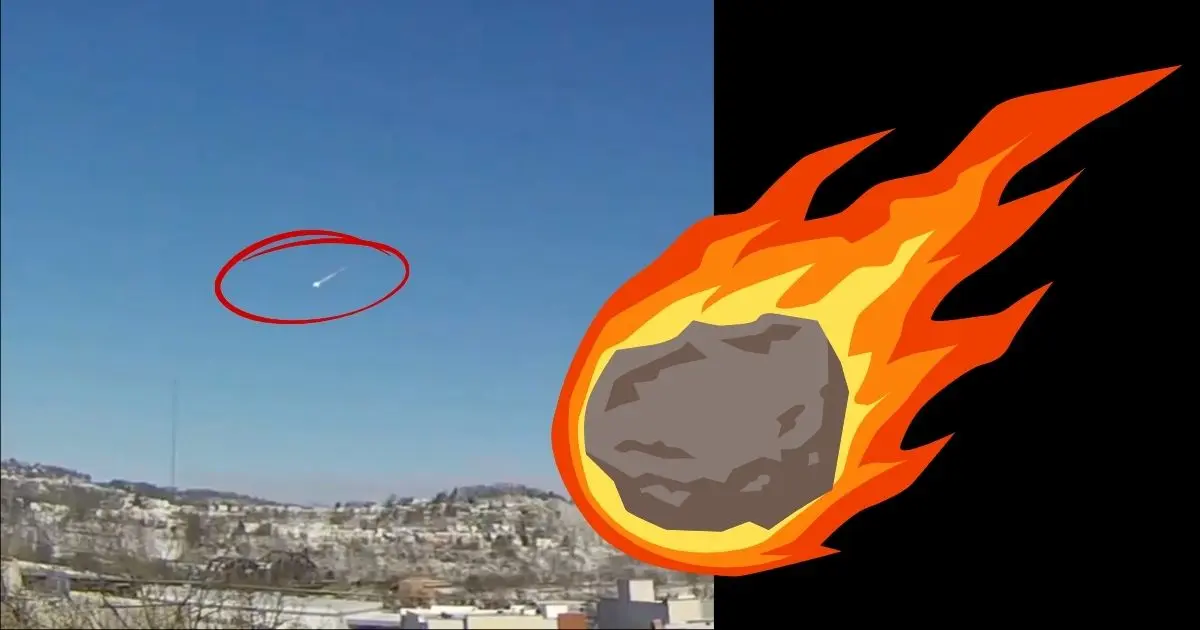 Meteorito de 6 toneladas se desintegró al caer en la Tierra